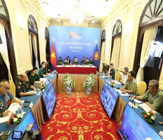 Khai mạc Hội nghị trực tuyến Quan chức Quốc phòng cấp cao ASEAN