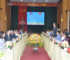 Đoàn công tác Ban Tổ chức Trung ương Đảng Nhân dân Cách mạng Lào thăm và làm việc tại tỉnh Hưng Yên...