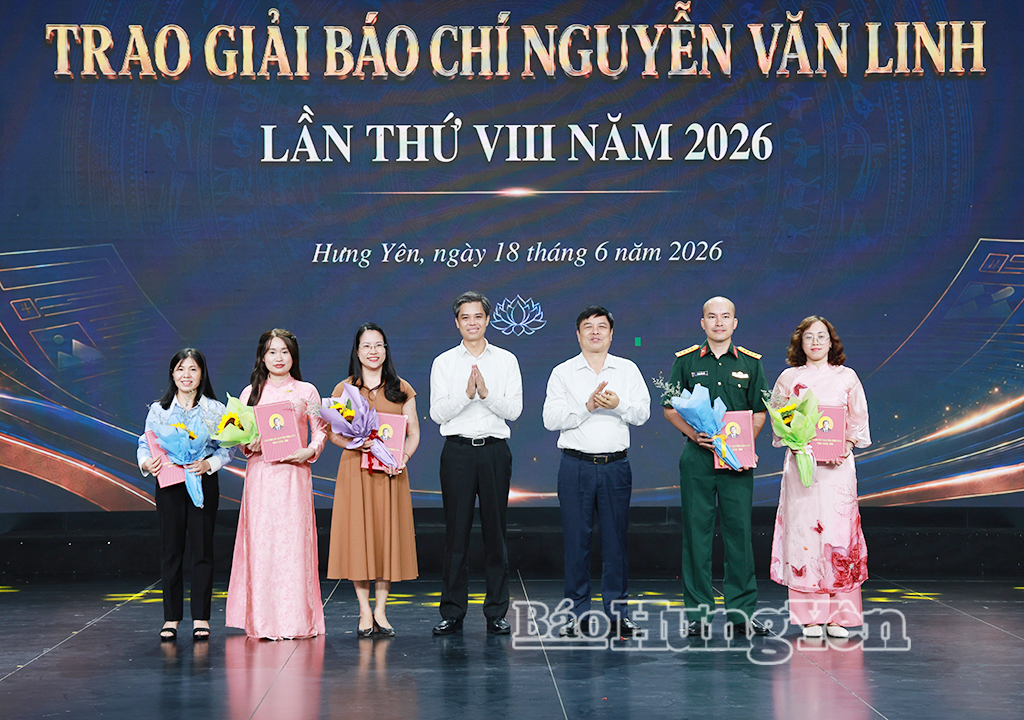 46 tác phẩm xuất sắc được trao Giải Báo chí Nguyễn Văn Linh lần thứ VIII năm 2026