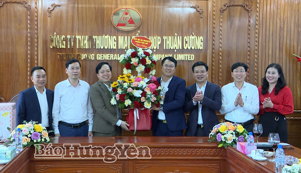 Phường Trần Lãm: Thăm, động viên doanh nghiệp ra quân đầu năm