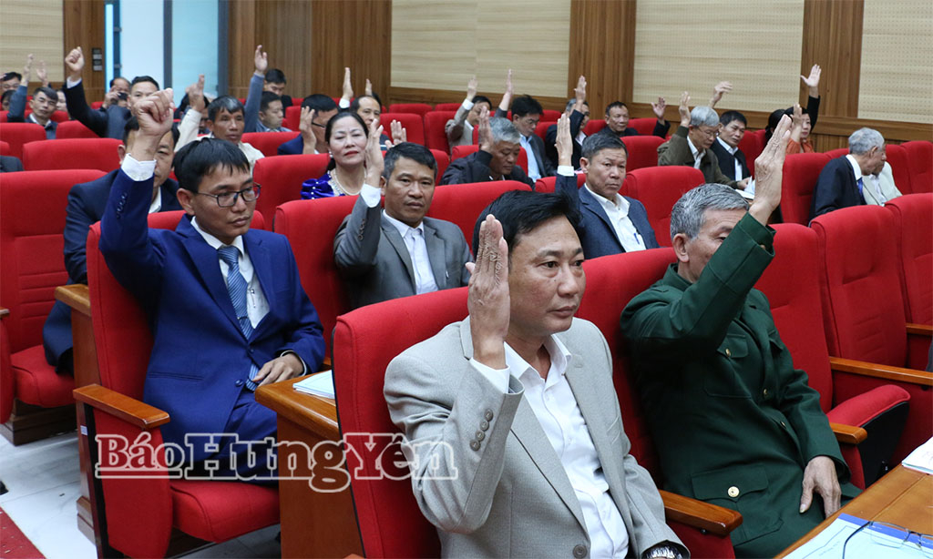 HĐND xã Vũ Thư tổ chức kỳ họp giải quyết công việc phát sinh đột xuất