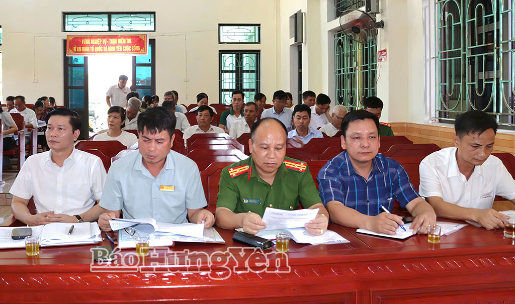 Xã Nam Đông Hưng dự kiến sắp xếp 23 thôn xuống còn 12 thôn