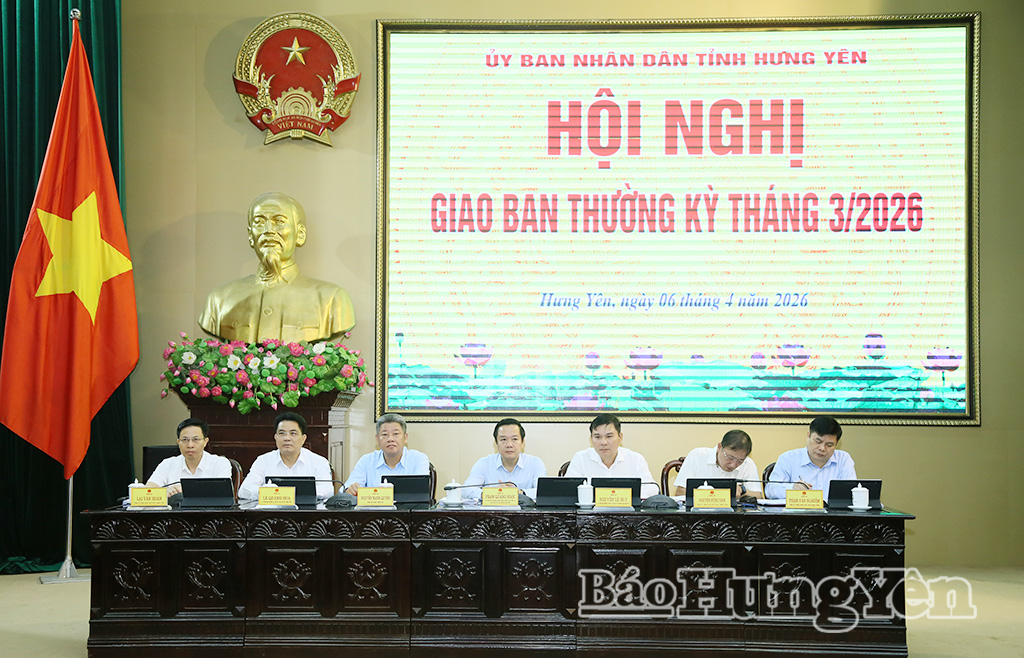 Hưng Yên là một trong 4 địa phương đạt tốc độ tăng trưởng 2 “con số” trong quý I/2026