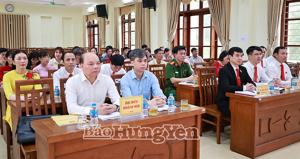 HĐND xã Tiên Tiến nhiệm kỳ 2026 – 2031 tổ chức kỳ họp thứ nhất