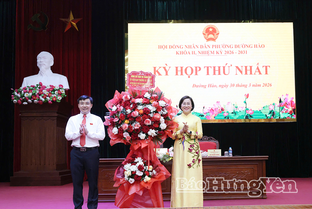HĐND phường Đường Hào khóa II tổ chức kỳ họp thứ nhất