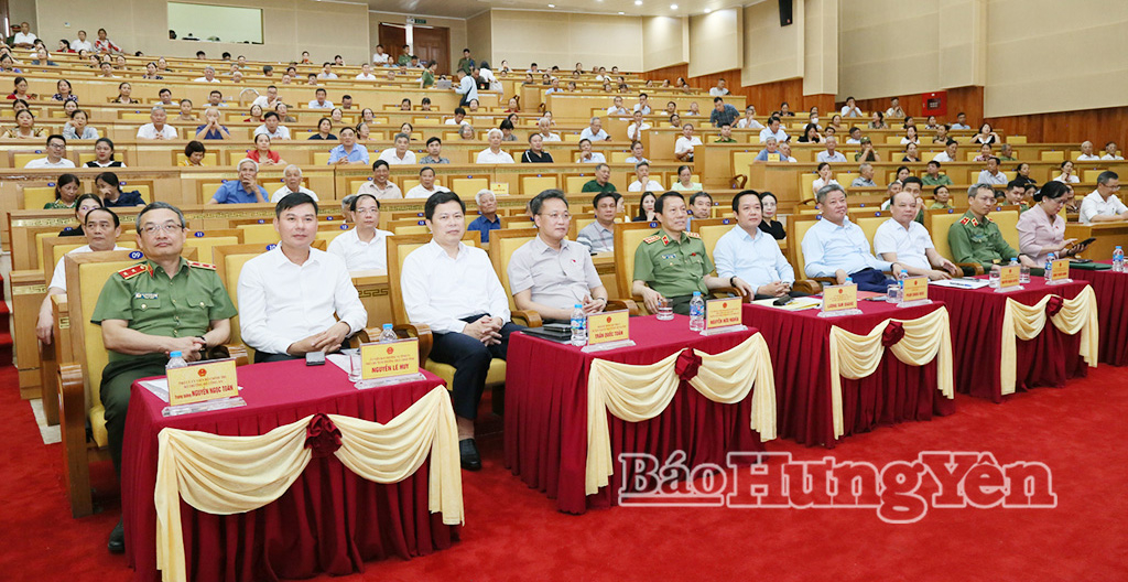 Đoàn đại biểu Quốc hội tỉnh Hưng Yên tiếp xúc cử tri sau kỳ họp thứ nhất, Quốc hội khóa XVI