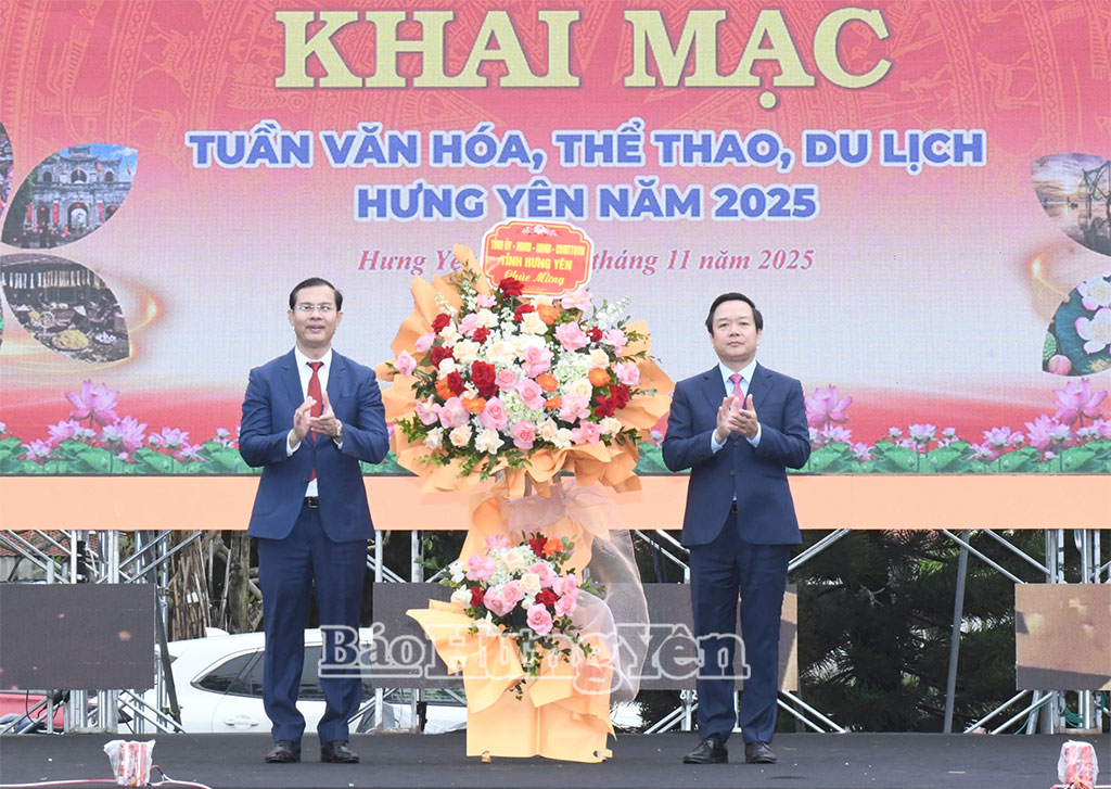 Khai mạc Tuần Văn hóa, Thể thao, Du lịch Hưng Yên năm 2025