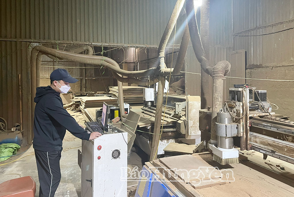 Nông dân xã Lạc Đạo nâng cao thu nhập từ ngành nghề tiểu thủ công nghiệp