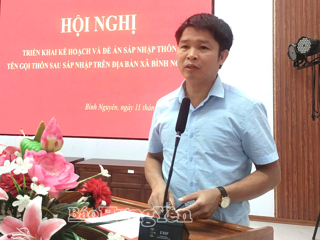 Xã Bình Nguyên dự kiến giảm 5 thôn sau sắp xếp
