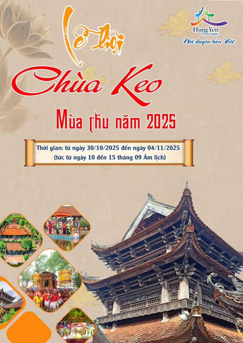 Đề cương Tuyên truyền về Lễ hội Chùa Keo mùa thu năm 2025
