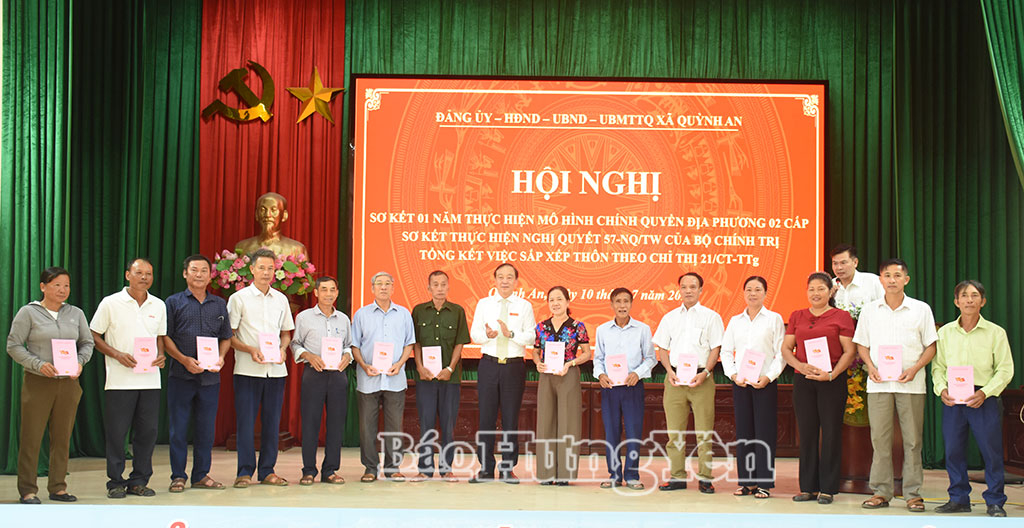 Xã Quỳnh An: Tỷ lệ tiếp nhận dịch vụ công trực tuyến đạt 100%