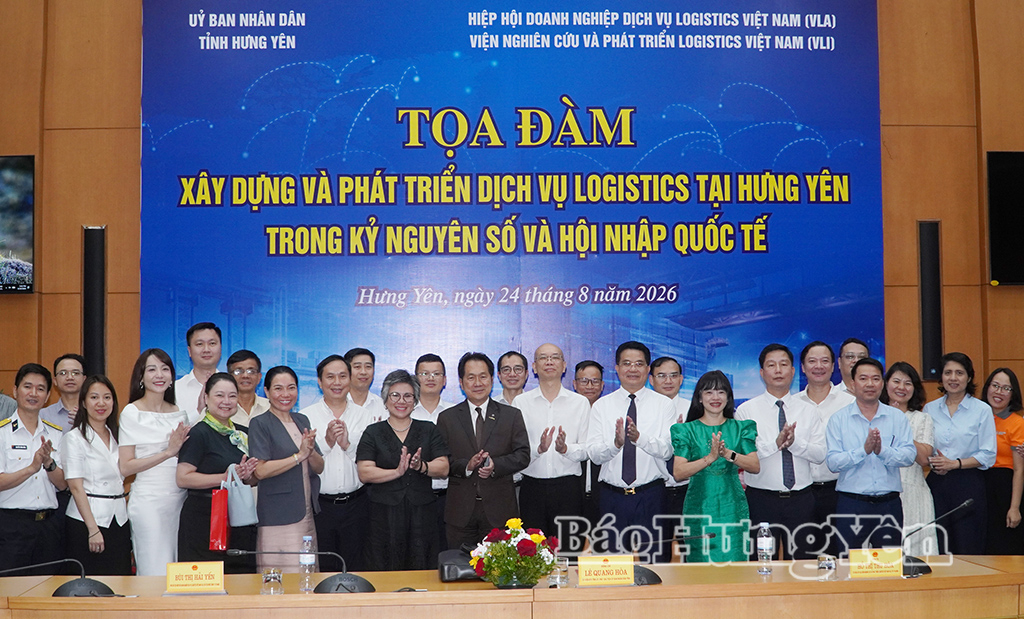 Tọa đàm xây dựng và phát triển dịch vụ logistics tại Hưng Yên trong kỷ nguyên số và hội nhập quốc tế