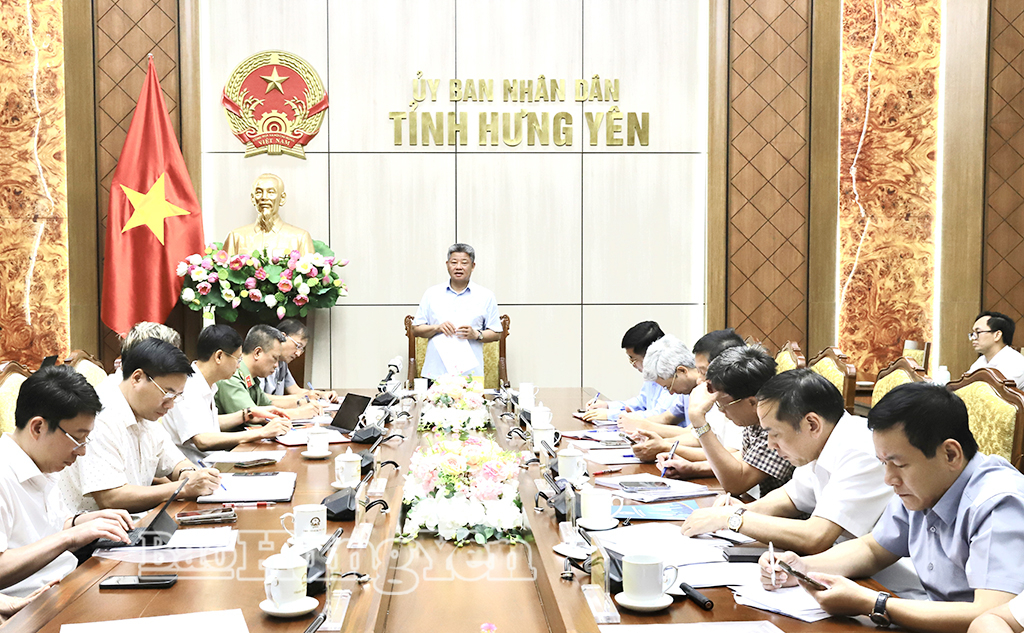 Công tác chuẩn bị tổ chức hội nghị công bố quy hoạch tỉnh cần chủ động, kỹ lưỡng