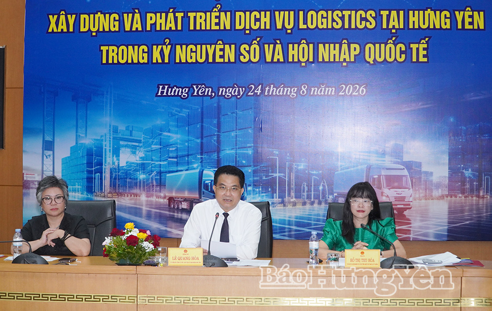 Seminar on Building and Developing Logistics Services in Hung Yen in the Digital Era and International Integration