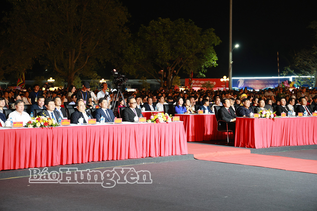 Rực sáng hào khí Đông A tại chương trình khai mạc Lễ hội đền Trần tỉnh Hưng Yên năm 2026