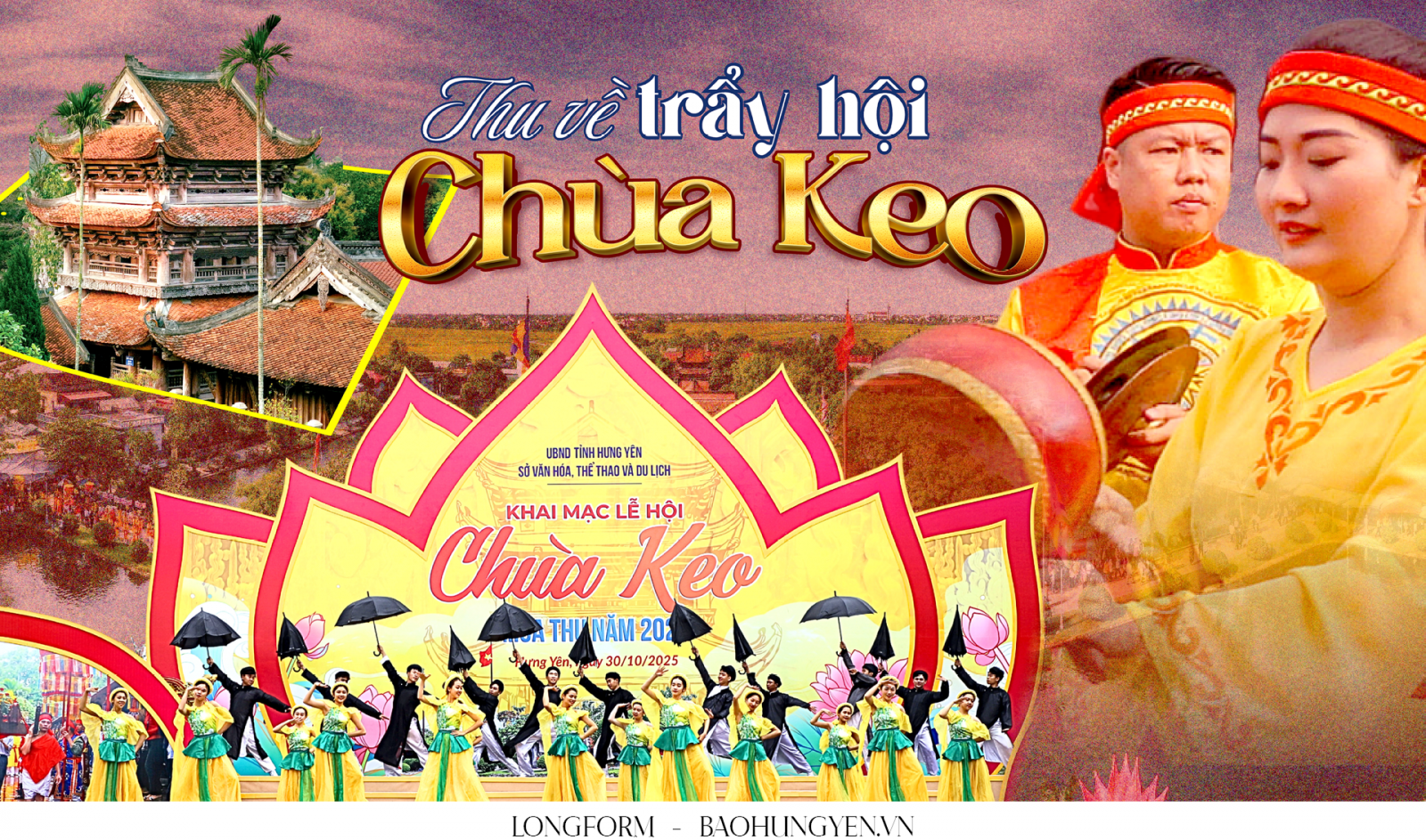 Thu về trẩy hội Chùa Keo