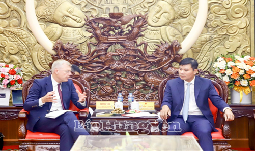 Hung Yen will create all favorable conditions for CTP Company to survey and learn about the local investment environment.