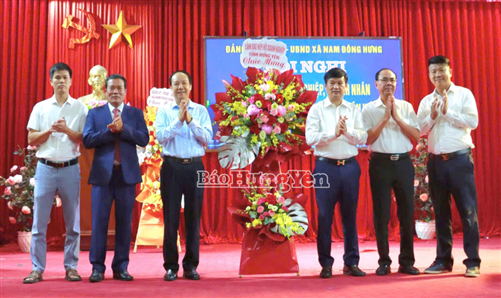 Xã Nam Đông Hưng: Gặp mặt, biểu dương các doanh nghiệp, doanh nhân tiêu biểu