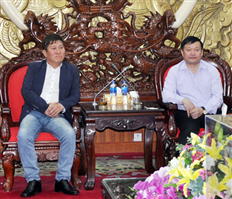 Chủ tịch UBND tỉnh Nguyễn Văn Phóng tiếp và làm việc với đoàn doanh nghiệp thành phố Siheung-Hàn Quốc