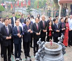 Trọng thể tổ chức Lễ tưởng niệm 20 năm ngày mất của Tổng Bí thư Nguyễn Văn Linh và đón nhận Bằng xếp hạng Di tích lịch sử quốc gia Khu lưu niệm Tổng Bí thư Nguyễn Văn Linh