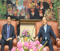 Bí thư Tỉnh ủy tiếp và làm việc với Bí thư Tỉnh ủy Cát Lâm, Trung Quốc