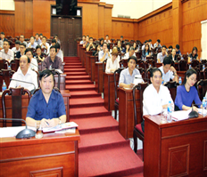 Chủ tịch UBND tỉnh Nguyễn Văn Phóng gặp mặt doanh nghiệp sản xuất, kinh doanh hàng hóa xuất - nhập khẩu