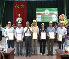 Cam Đồng Thanh huyện Kim Động được công nhận nhãn hiệu tập thể