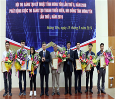 Tổng kết và trao giải Hội thi Sáng tạo Kỹ thuật tỉnh Hưng Yên lần thứ II, năm 2018