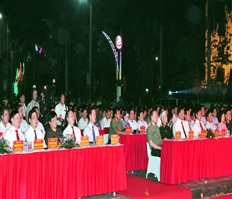 Solemn organization of the Art Exchange Program "Hung Yen - Consistent with Uncle Ho’s teachings”