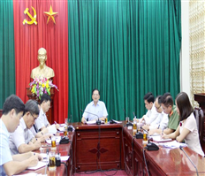 Thống nhất việc tổ chức chương trình giao lưu văn hóa Hưng Yên - Belarus