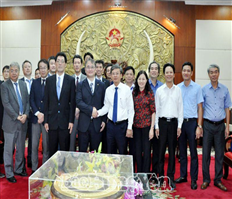Đoàn đại biểu thành phố Nikaho, Nhật Bản thăm và làm việc tại tỉnh Hưng Yên