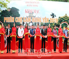 Khai mạc Phiên chợ cam Hưng Yên năm 2019