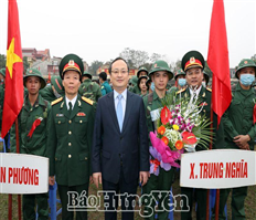 Hưng Yên: Các địa phương tổ chức lễ giao, nhận quân năm 2020