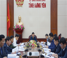 Ủy ban nhân dân tỉnh họp phiên thường kỳ tháng 1 năm 2020