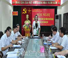 Triển khai nhiệm vụ công tác thông tin đối ngoại 6 tháng cuối năm 2020