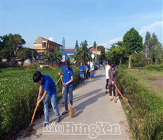 Dồn lực về đích huyện đạt chuẩn nông thôn mới