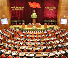 Thông cáo báo chí về ngày làm việc thứ hai của Hội nghị lần thứ 13 Ban Chấp hành Trung ương Đảng khóa XII