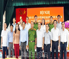 Đoàn Đại biểu Quốc hội tỉnh tiếp xúc cử tri 2 huyện: Văn Lâm, Văn Giang