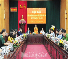 Họp báo thông tin về Đại hội đại biểu Đảng bộ tỉnh lần thứ XIX, nhiệm kỳ 2020 – 2025