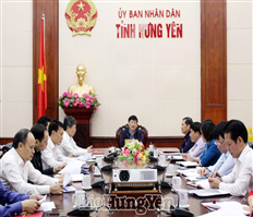 UBND tỉnh họp xem xét tiến độ công tác tham mưu tổ chức Đại hội thi đua yêu nước và đón Bằng công nhận tỉnh hoàn thành nhiệm vụ xây dựng nông thôn mới