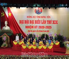 To solemnly open the 19th Provincial Party Congress, term 2020-2025