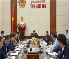 The meeting of members of the Provincial People's Committee