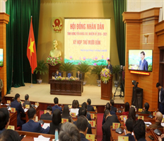 The secon working day of the 14th Session of the 16th Provincial People's Council