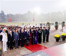 Ngày 26.1, khai mạc trọng thể Đại hội đại biểu toàn quốc lần thứ XIII của Đảng