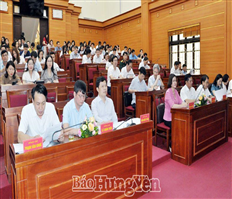 Gặp gỡ người ứng cử và triển khai kế hoạch tiếp xúc cử tri vận động bầu cử đối với người ứng cử đại biểu Quốc hội khóa XV và đại biểu HĐND tỉnh Hưng Yên nhiệm kỳ 2021 – 2026