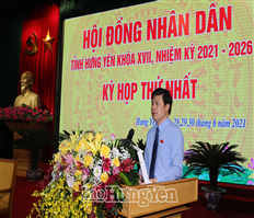 Khai mạc Kỳ họp thứ Nhất - HĐND tỉnh Hưng Yên khóa XVII