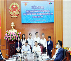 Ký kết chương trình hợp tác truyền thông giữa UBND tỉnh và Đài Truyền hình Việt Nam giai đoạn 2022-2026