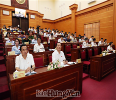 Kỳ họp thứ Tám HĐND tỉnh khóa XVII thông qua 19 Nghị quyết