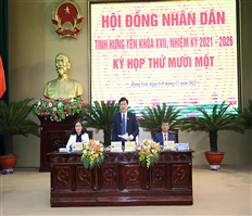 Bế mạc Kỳ họp thứ Mười một, HĐND tỉnh khóa XVII