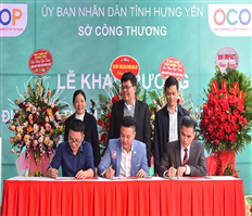 Khai trương điểm giới thiệu và bán sản phẩm OCOP tỉnh Hưng Yên
